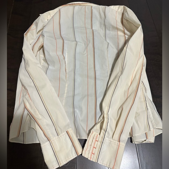 Vintage Elie Tahari Striped Blouse - XS - Picture 4 of 10